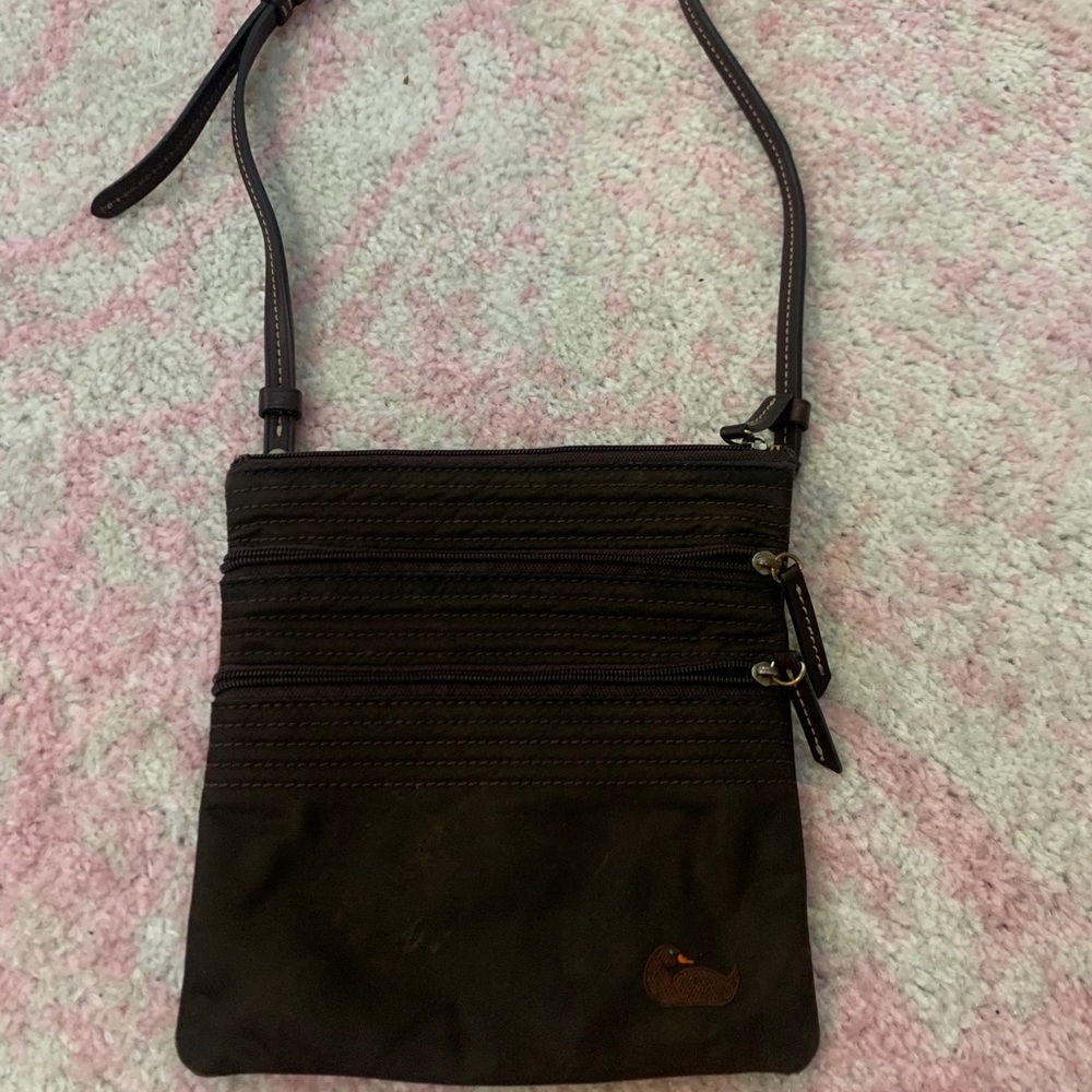 Dooney & Bourke Nylon Triple Zip Crossbody